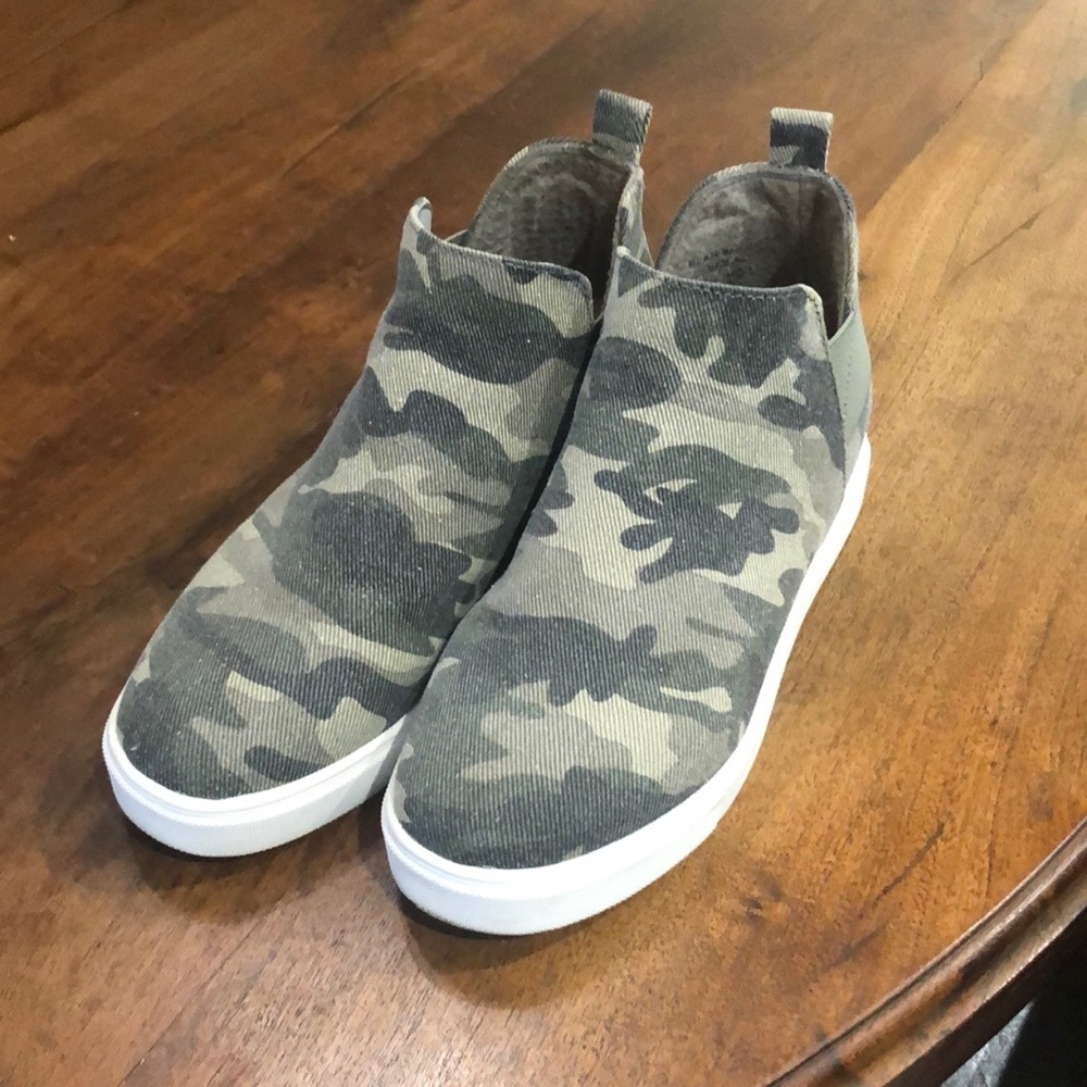 Soda Canvas Hidden Wedge Sneaker